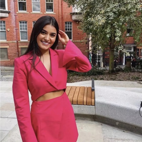 Zara Cut Out Blazer Dress - Picture 3 of 4